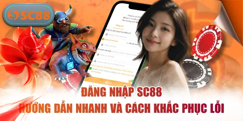 Đăng Nhập SC88 | Hướng Dẫn Nhanh Và Cách Khắc Phục Lỗi