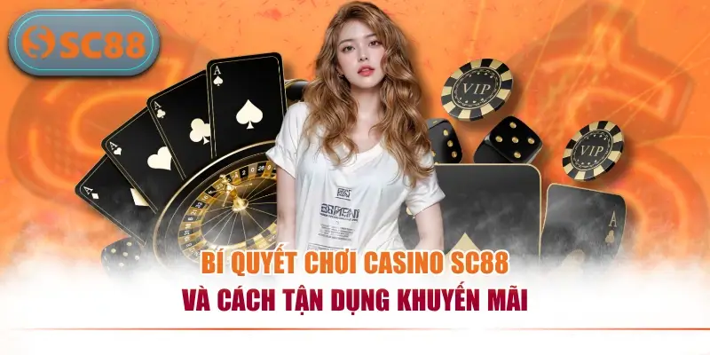 Bí quyết chơi casino SC88 và cách tận dụng khuyến mãi